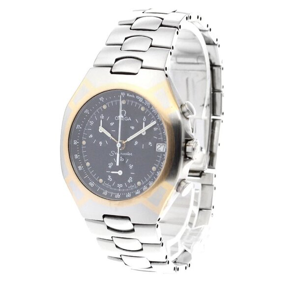 Omega Other - OMEGA Seamaster Polaris Date gray Dial Quartz Men's Watch_889224